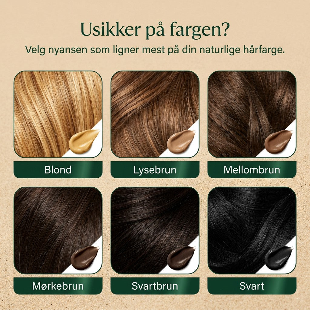 Fargeguide – 6 nyanser